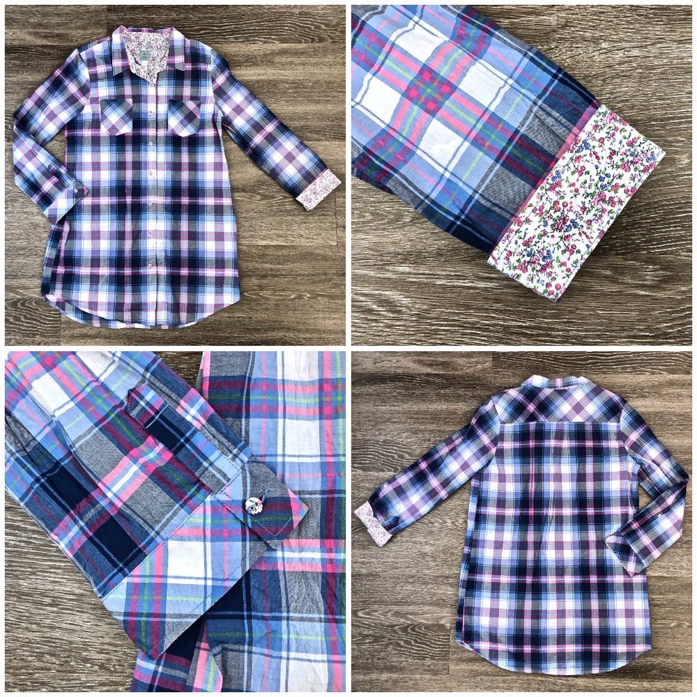 JANE & BLEECKER NEW YORK Multicolor Sleep Shirt